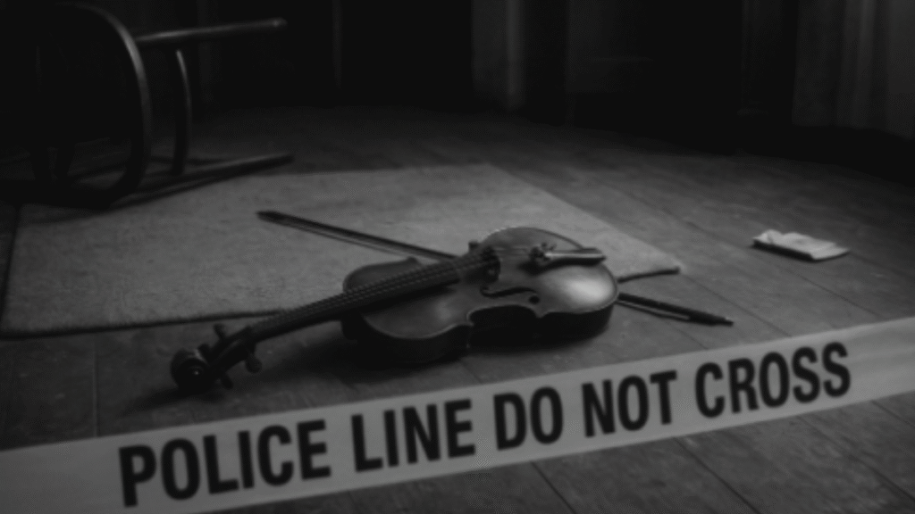 escenario del crimen del violinista