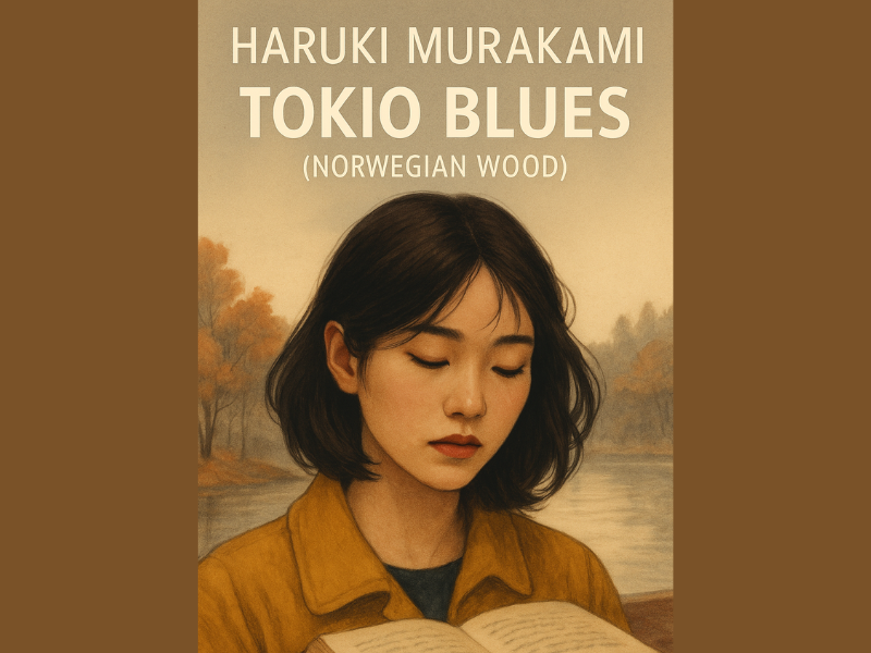 chica dibujada leyendo tokio blues