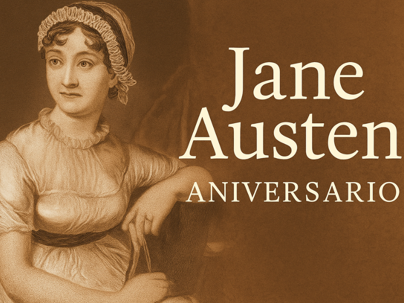 imagen en sepia de jane austen