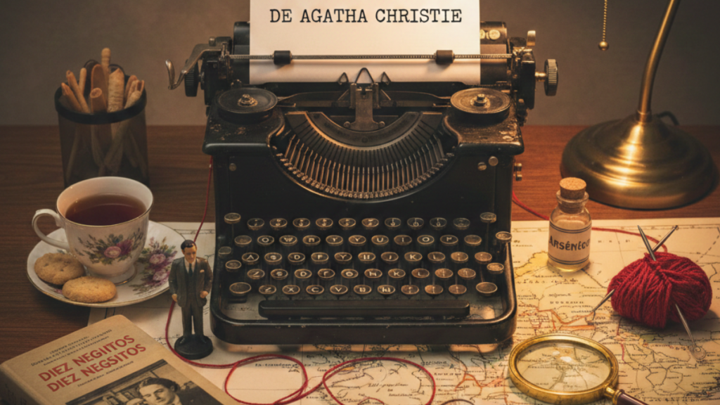maquina escribir Agatha Christie