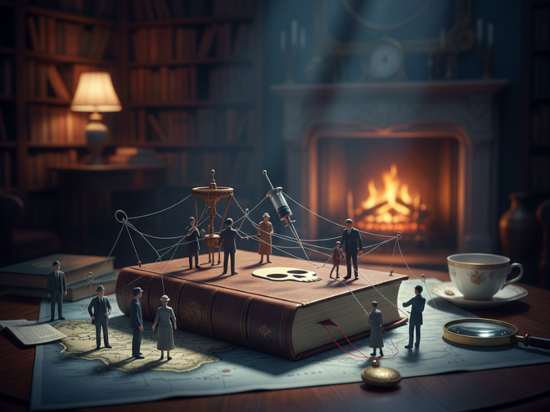 representacion de diez negritos de Agatha Christie