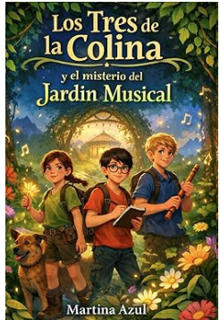 los tres de la colina y el misterio del jardin musical