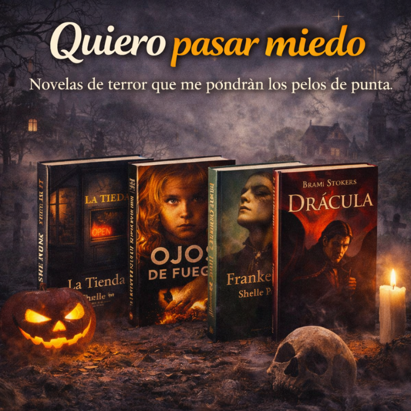 libros de miedo