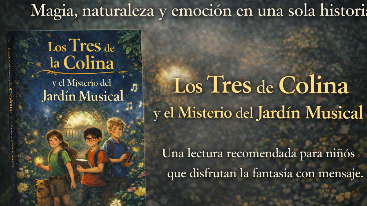 Descubre el fascinante secreto de Los Tres de la Colina y el Misterio del Jardín Musical que está conquistando a los jóvenes lectores.
