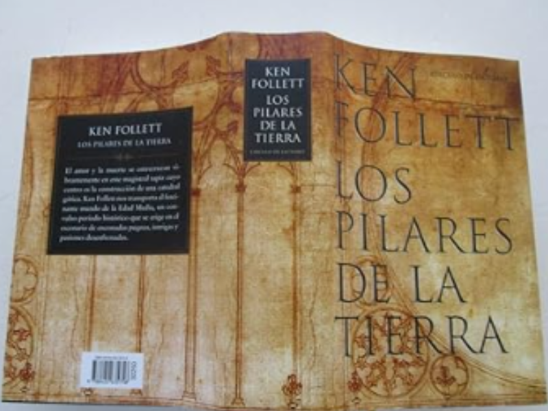 portada del libro los pilares de la tierra